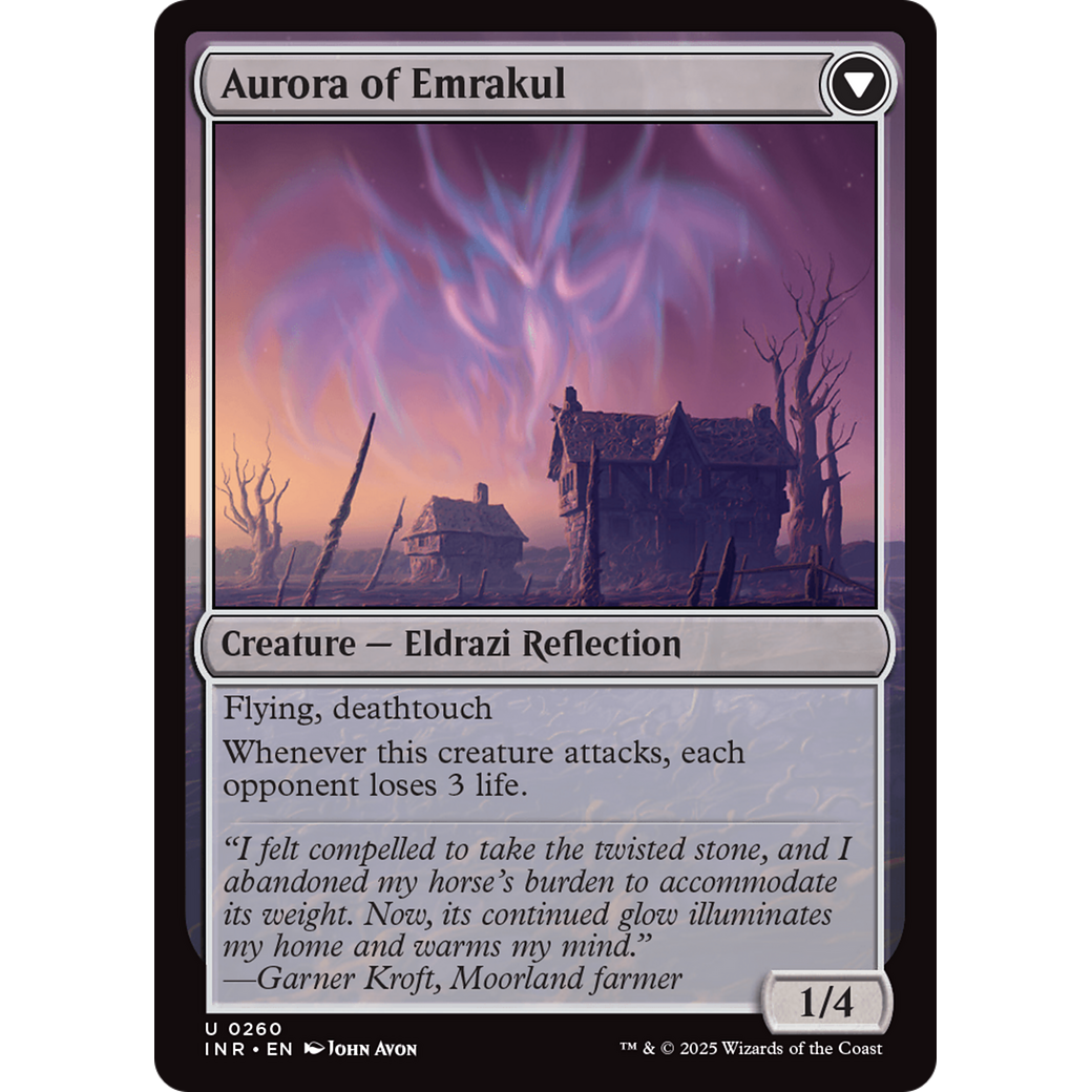 Cryptolith Fragment // Aurora of Emrakul (INR-260) - Innistrad Remastered Foil