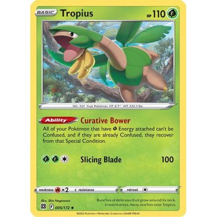 Tropius 5/172 - SWSH09 Brilliant Stars