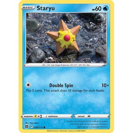 Staryu 30/172 - SWSH09 Brilliant Stars