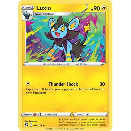 Luxio 50/172 - SWSH09 Brilliant Stars