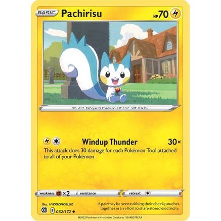 Pachirisu 52/172 - SWSH09 Brilliant Stars