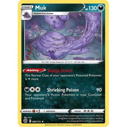 Muk 85/172 - SWSH09 Brilliant Stars