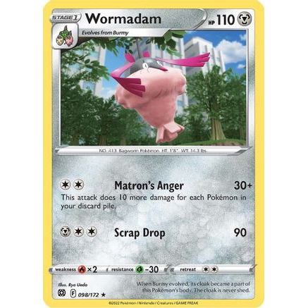Wormadam (98) 98/172 - SWSH09 Brilliant Stars