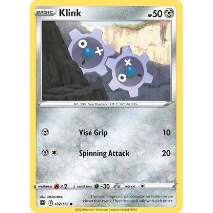 Klink 102/172 - SWSH09 Brilliant Stars