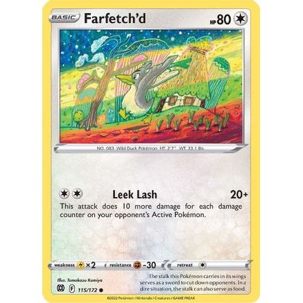 Farfetch'd 115/172 - SWSH09 Brilliant Stars Reverse Holofoil