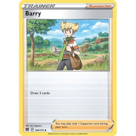 Barry 130/172 - SWSH09 Brilliant Stars Reverse Holofoil