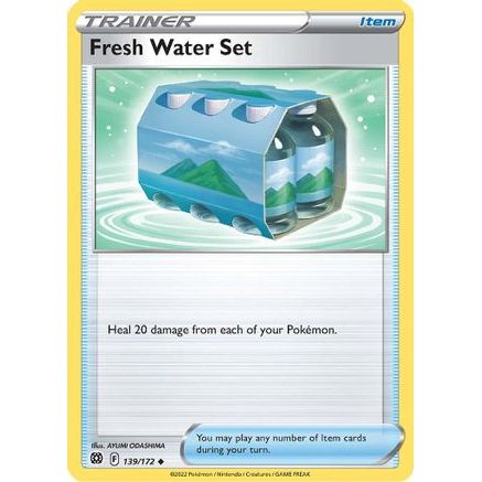 Fresh Water Set 139/172 - SWSH09 Brilliant Stars Reverse Holofoil