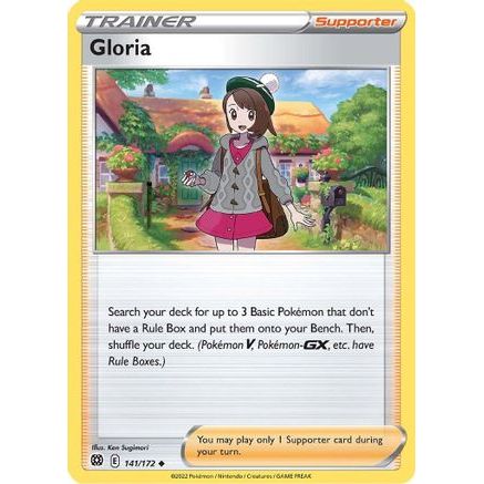 Gloria 141/172 - SWSH09 Brilliant Stars Reverse Holofoil