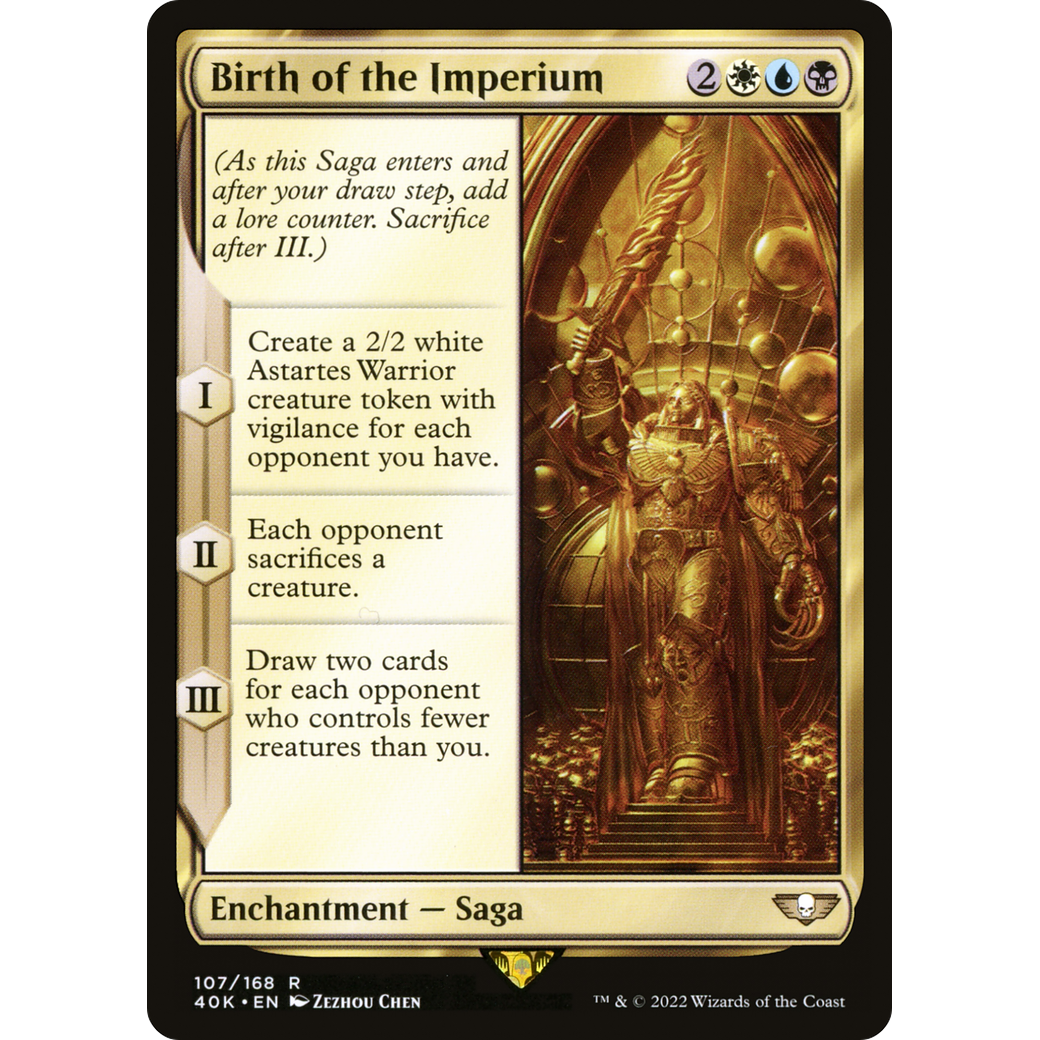 Birth of the Imperium (40K-107) - Warhammer 40,000 Commander