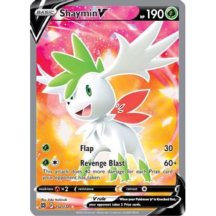 Shaymin V (Full Art) 152/172 - SWSH09 Brilliant Stars Holofoil