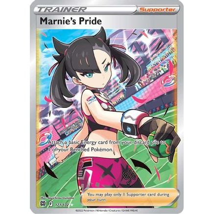 Marnie's Pride (Full Art) 171/172 - SWSH09 Brilliant Stars Holofoil