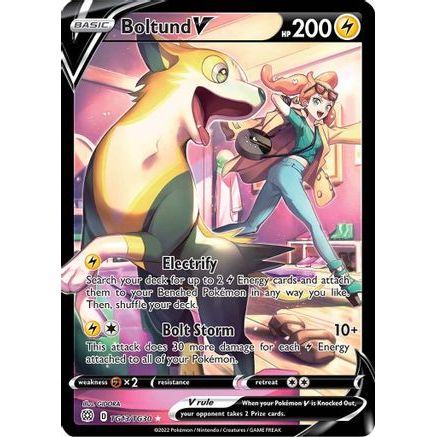Boltund V TG13/30 - SWSH09 Brilliant Stars Trainer Gallery Holofoil