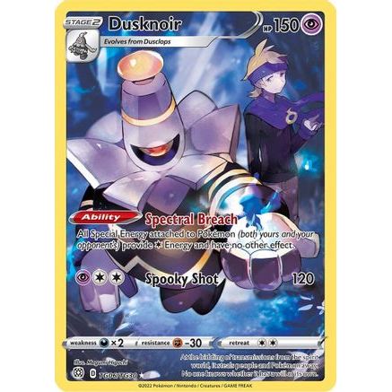 Dusknoir TG06/30 - SWSH09 Brilliant Stars Trainer Gallery Holofoil