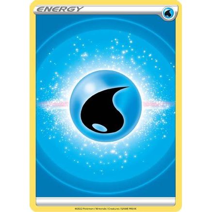 Water Energy (2022 Unnumbered) - SWSH09 Brilliant Stars Reverse Holofoil