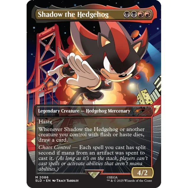 Magic the Gathering: Secret Lair X Sonic the Hedgehog: Friends and Foe Magic the Gathering: Secret Lair X Sonic the Hedgehog: Friends and Foe