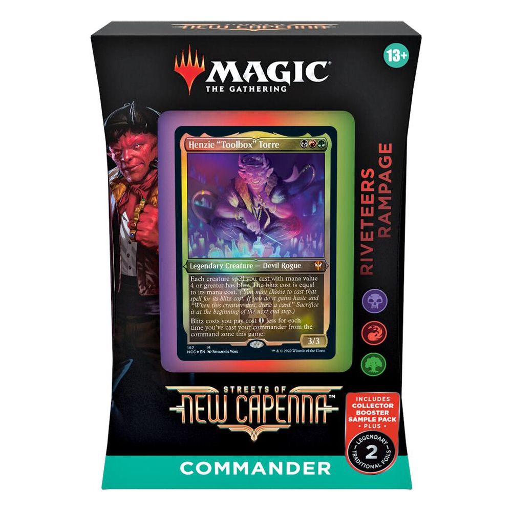 Magic The Gathering: Streets of New Capenna - Riveteers Rampage Commander Deck