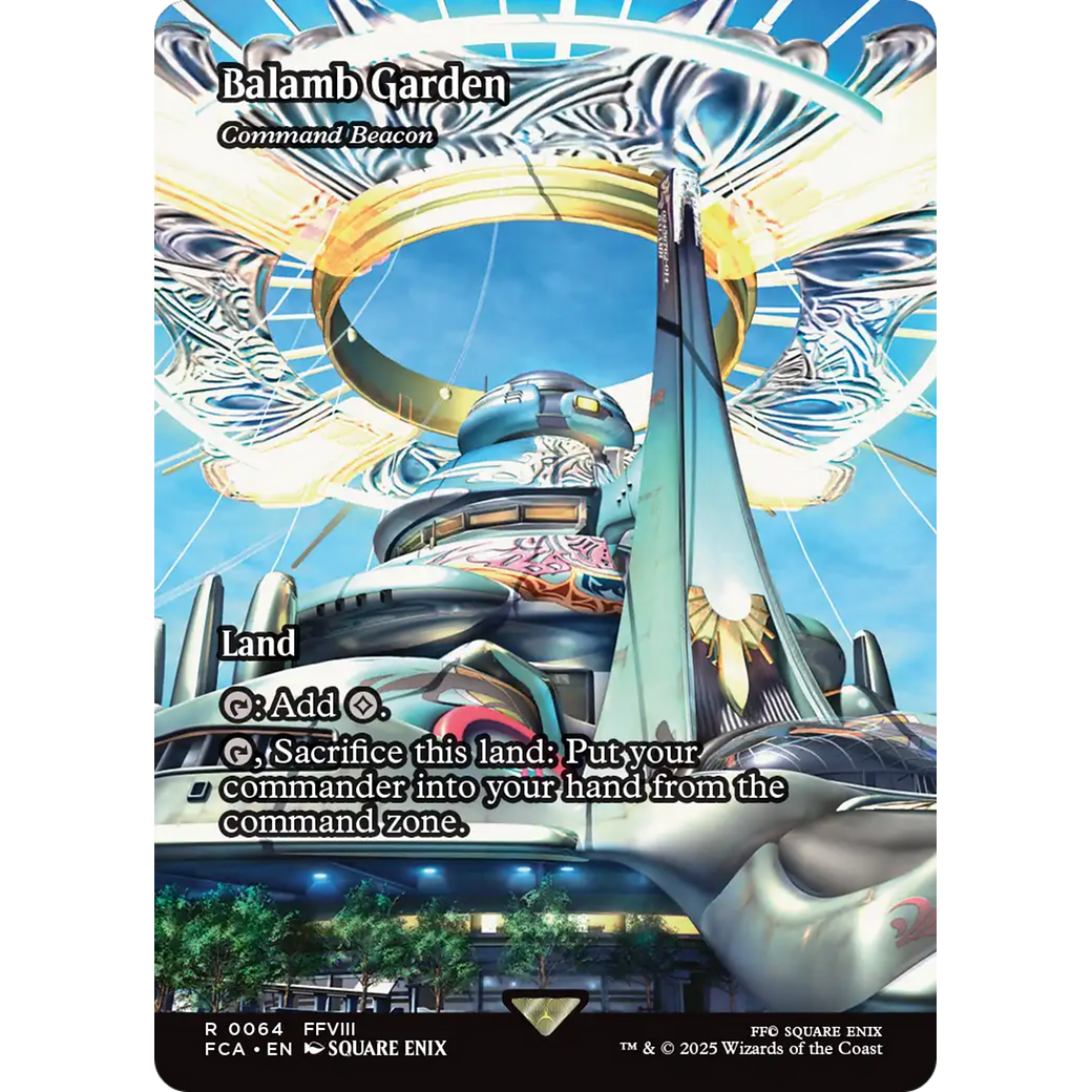Balamb Garden - Command Beacon (Showcase) (FCA-064) - FINAL FANTASY: Through the Ages / Balamb Garden (Borderless) Foil