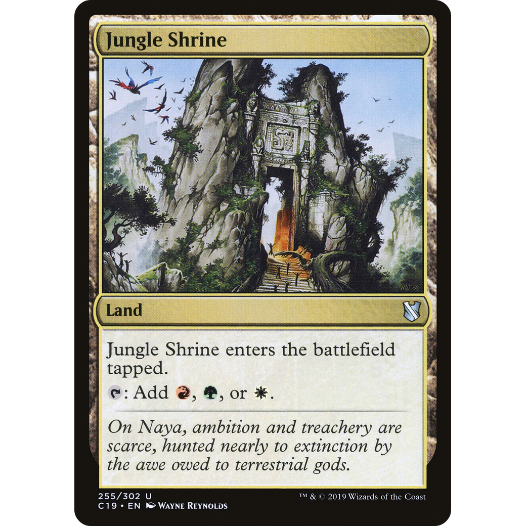 Jungle Shrine (C19-255) - Commander 2019