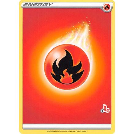 Fire Energy (#9 Cinderace Stamped) - Battle Academy 2022