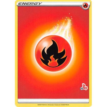 Fire Energy (#22 Cinderace Stamped) - Battle Academy 2022