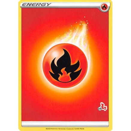 Fire Energy (#24 Cinderace Stamped) - Battle Academy 2022