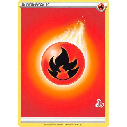 Fire Energy (#29 Cinderace Stamped) - Battle Academy 2022