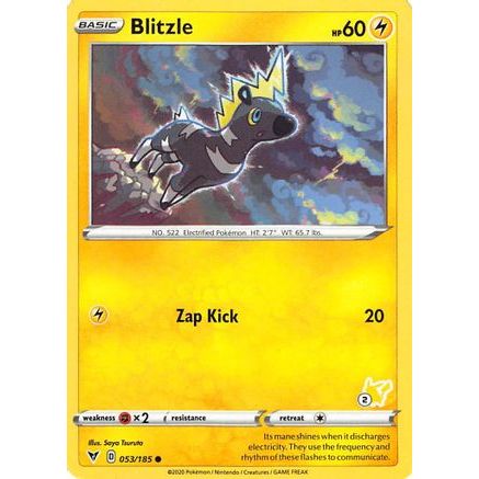 Blitzle - 053/185 (#2 Pikachu Stamped) - Battle Academy 2022