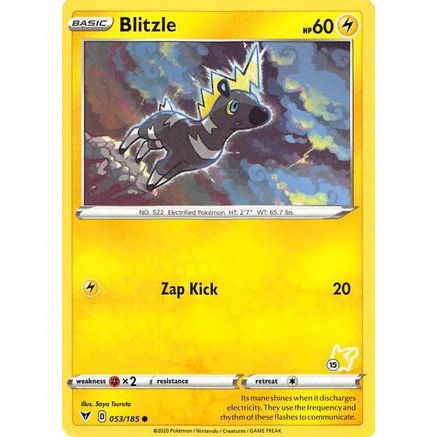 Blitzle - 053/185 (#15 Pikachu Stamped) - Battle Academy 2022