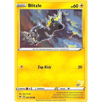 Blitzle - 053/185 (#55 Pikachu Stamped) - Battle Academy 2022