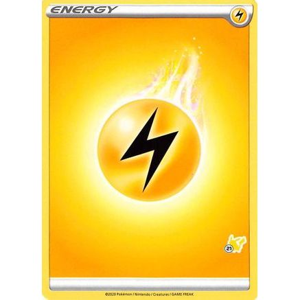 Lightning Energy (#21 Pikachu Stamped) - Battle Academy 2022