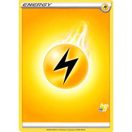 Lightning Energy (#43 Pikachu Stamped) - Battle Academy 2022