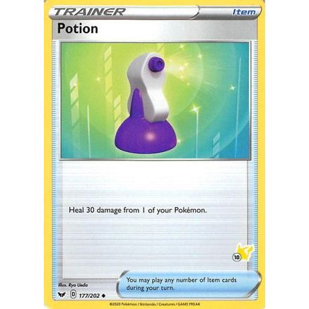 Potion - 177/202 (#18 Pikachu Stamped) - Battle Academy 2022