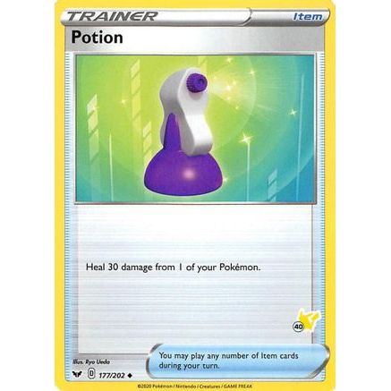 Potion - 177/202 (#40 Pikachu Stamped) - Battle Academy 2022