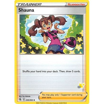 Shauna - 240/264 (#24 Pikachu Stamped) - Battle Academy 2022