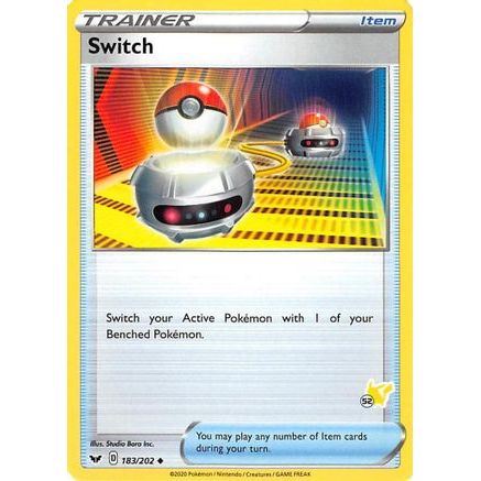 Switch - 183/202 (#52 Pikachu Stamped) 183 - Battle Academy 2022