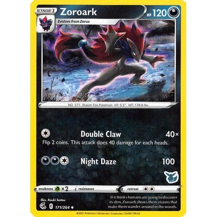 Zoroark - 171/264 (Eevee Stamped) - Battle Academy 2022