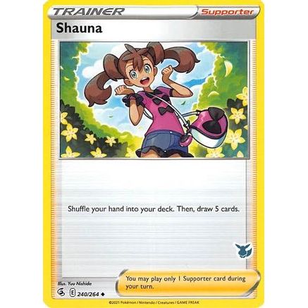 Shauna - 240/264 (Eevee Stamped) - Battle Academy 2022