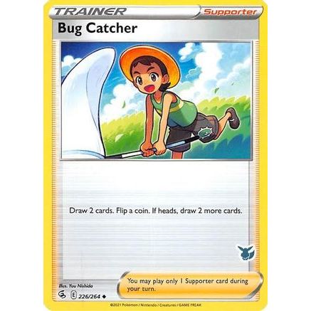 Bug Catcher - 226/264 (Eevee Stamped) - Battle Academy 2022