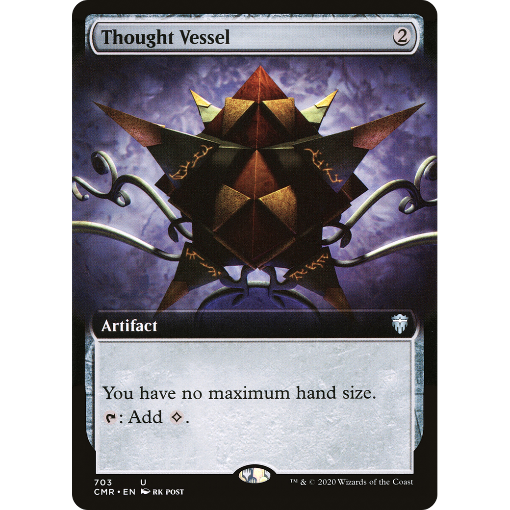 Thought Vessel (Extended Art) (CMR-703) - Commander Legends: (Extended Art)