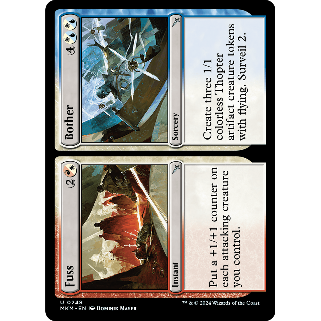 Fuss // Bother (MKM-248) - Murders at Karlov Manor Foil