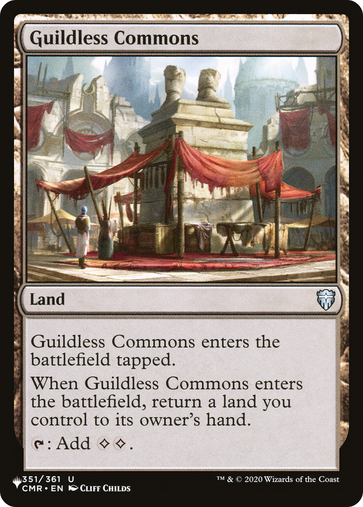 Guildless Commons (LIST-351/361) - The List