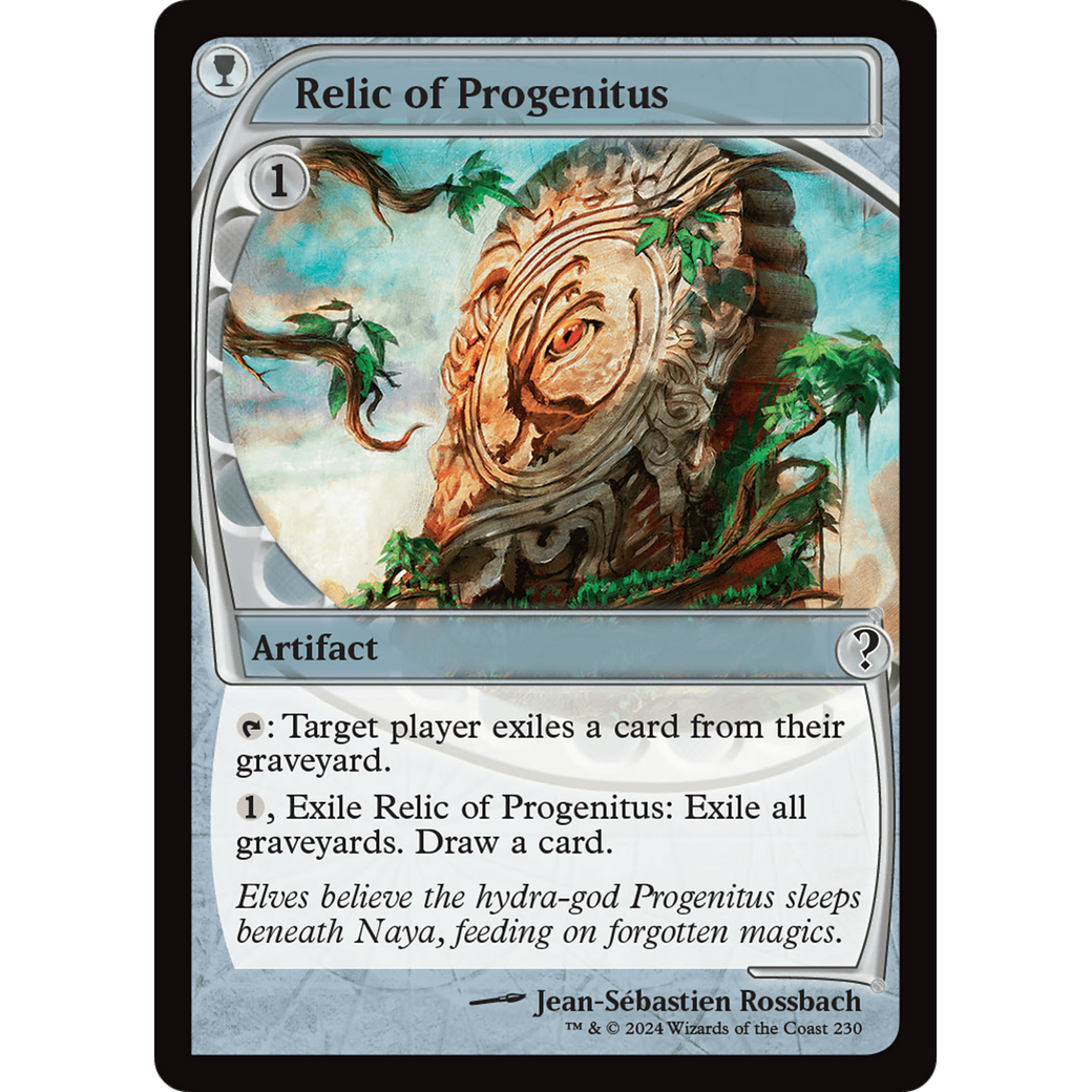 Relic of Progenitus (Future Sight) (MB2-230) - Mystery Booster 2 Foil