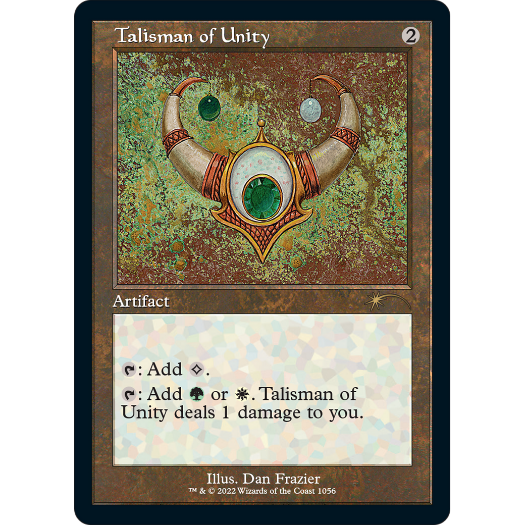 Talisman of Unity (Retro Frame) (SLD-1056) - Secret Lair Drop