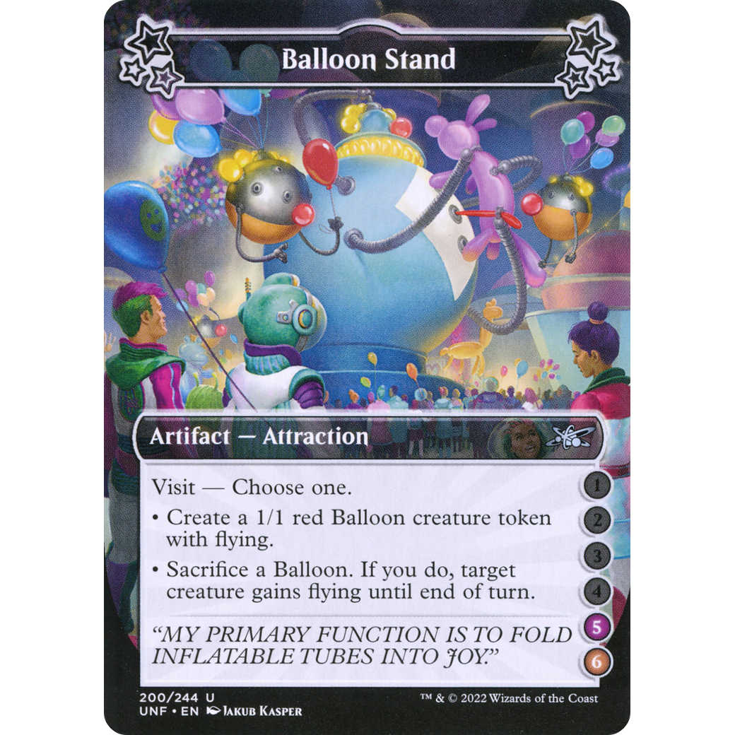 Balloon Stand (5-6) (UNF-200) - Unfinity Foil