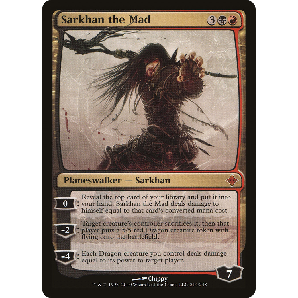Sarkhan the Mad (ROE-214) - Rise of the Eldrazi