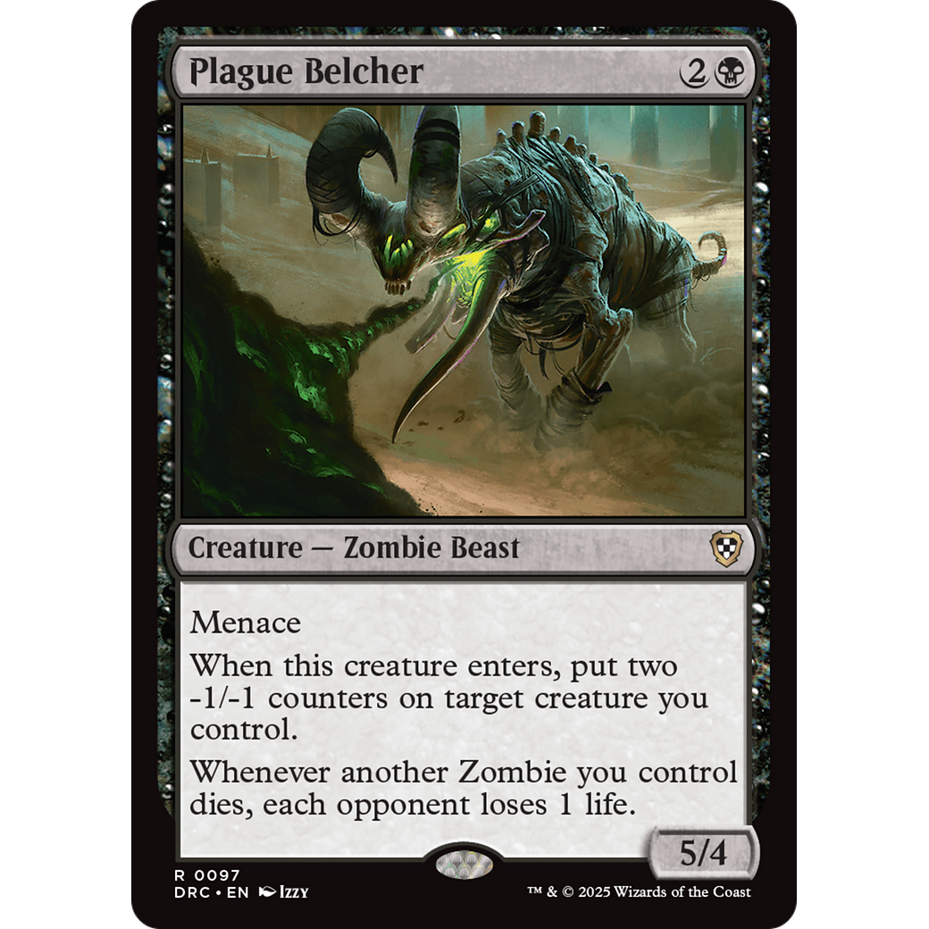 Plague Belcher (DRC-097) - Commander: Aetherdrift