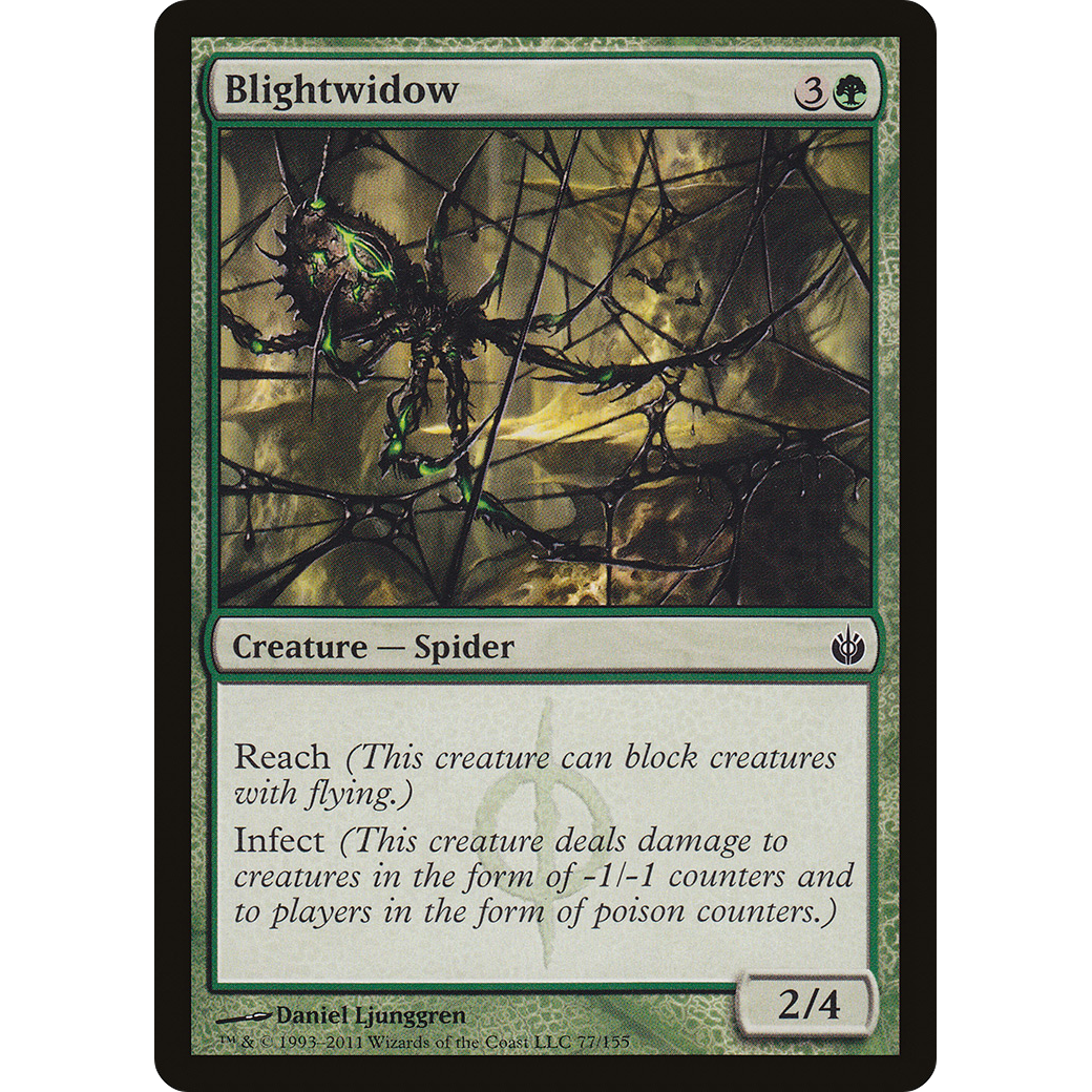 Blightwidow (MBS-077) - Mirrodin Besieged Foil