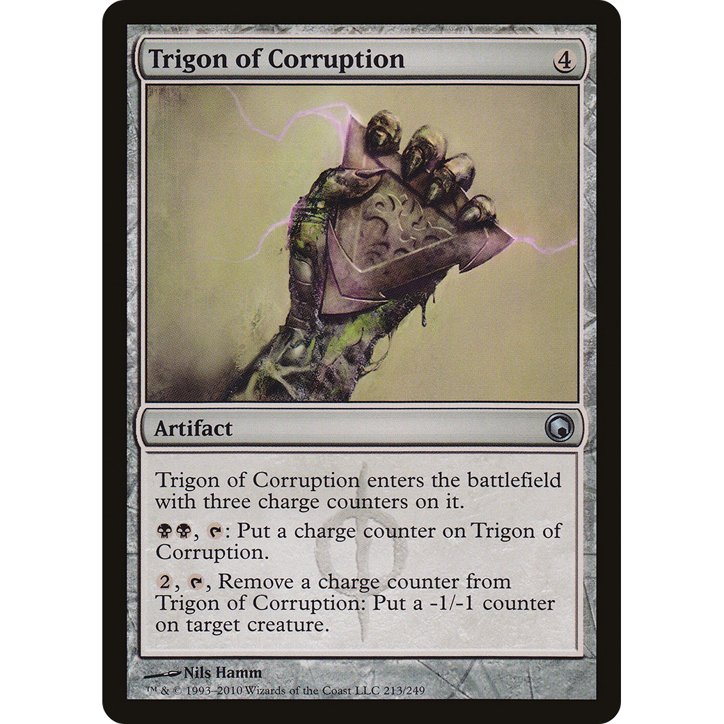 Trigon of Corruption (SOM-213) - Scars of Mirrodin