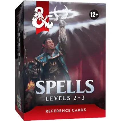 Dungeons & Dragons: Reference Cards - Spells Levels 2-3