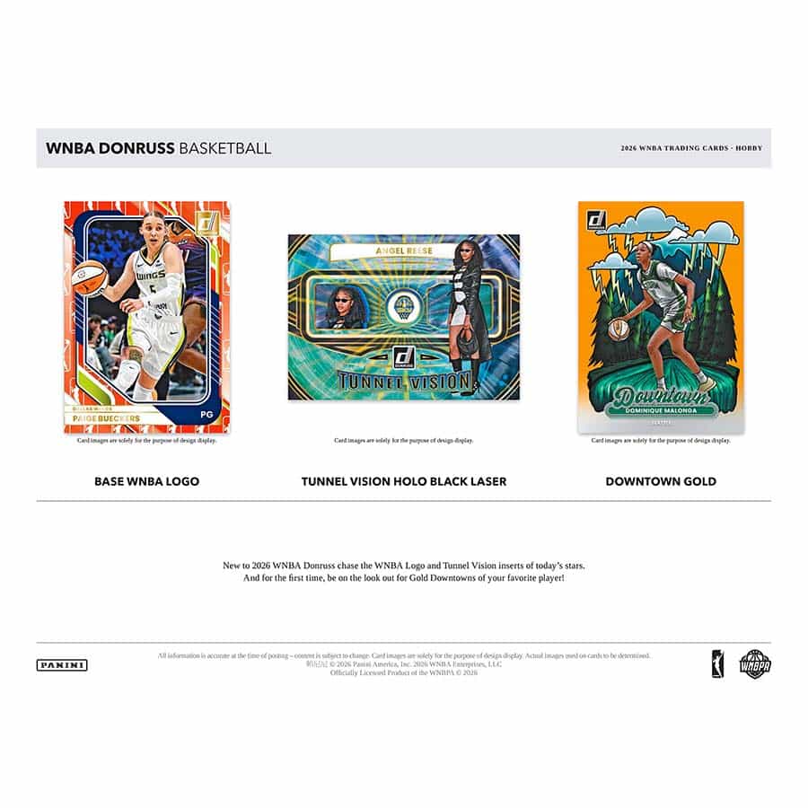 2026 Donruss WNBA Basketball Hobby Box